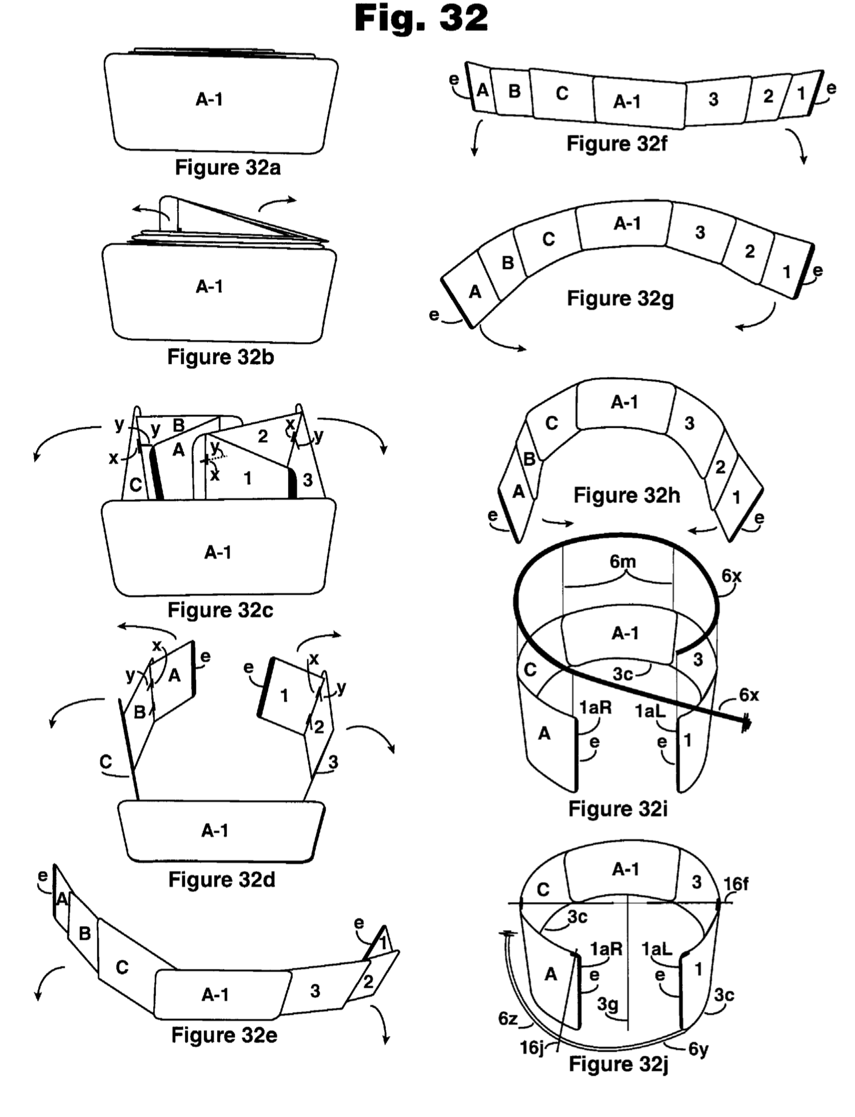 various Illustration of some of the 623 different versions worked on while developing the Immerse 360